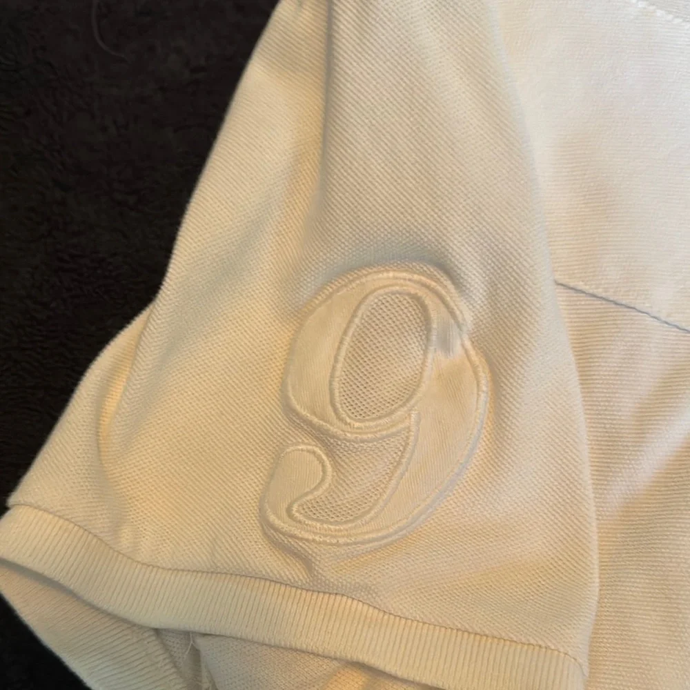 Vintage 90s Ralph Lauren Mens White Polo Big Pony Polo Triple White